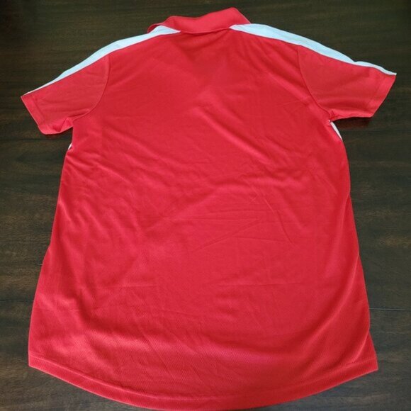 PUMA Sport Lifestyle Men's Red Golf Polo Size L - Picture 3 of 8